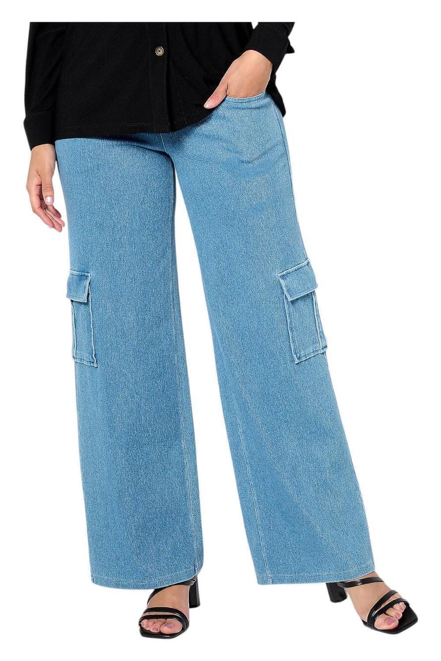 Women with Control Prime Stretch Denim 2 Cargo Pants Stonewash - Regular